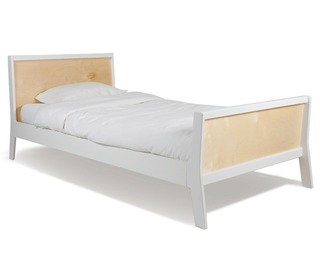 Sparrow twin bed Birch/White - Oeuf NYC